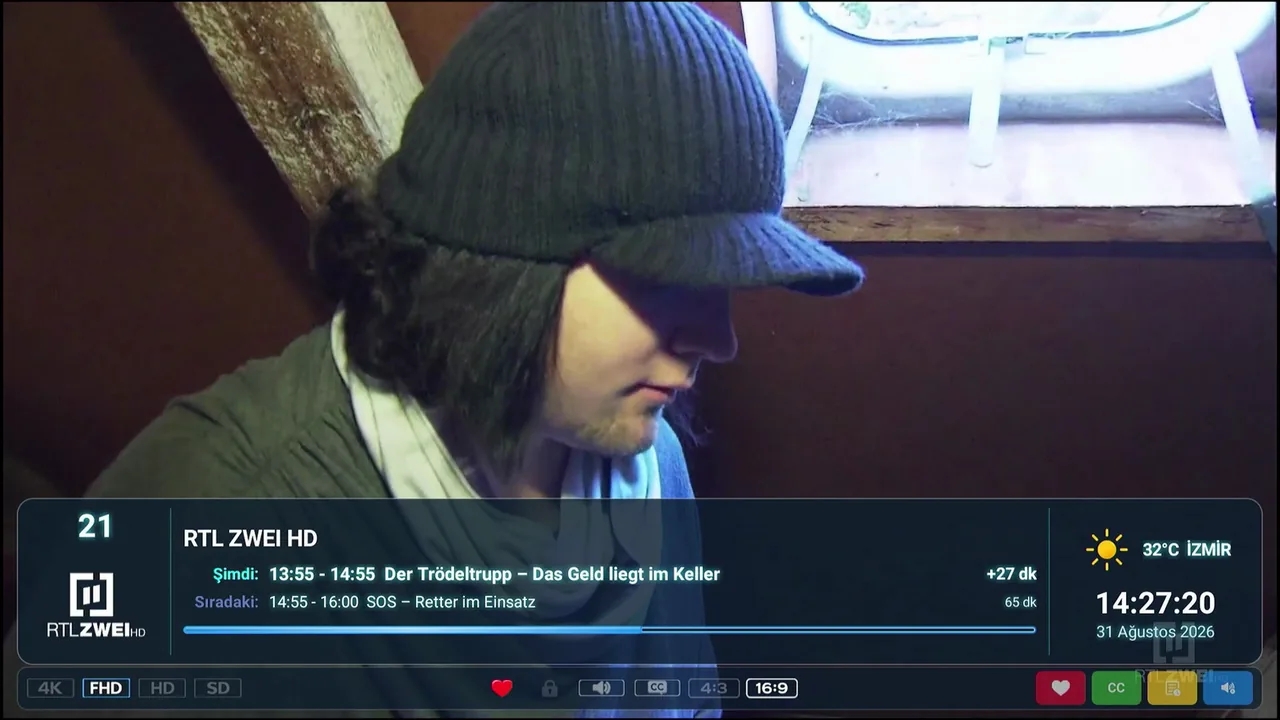 Stream Core Player yeni infobar teması